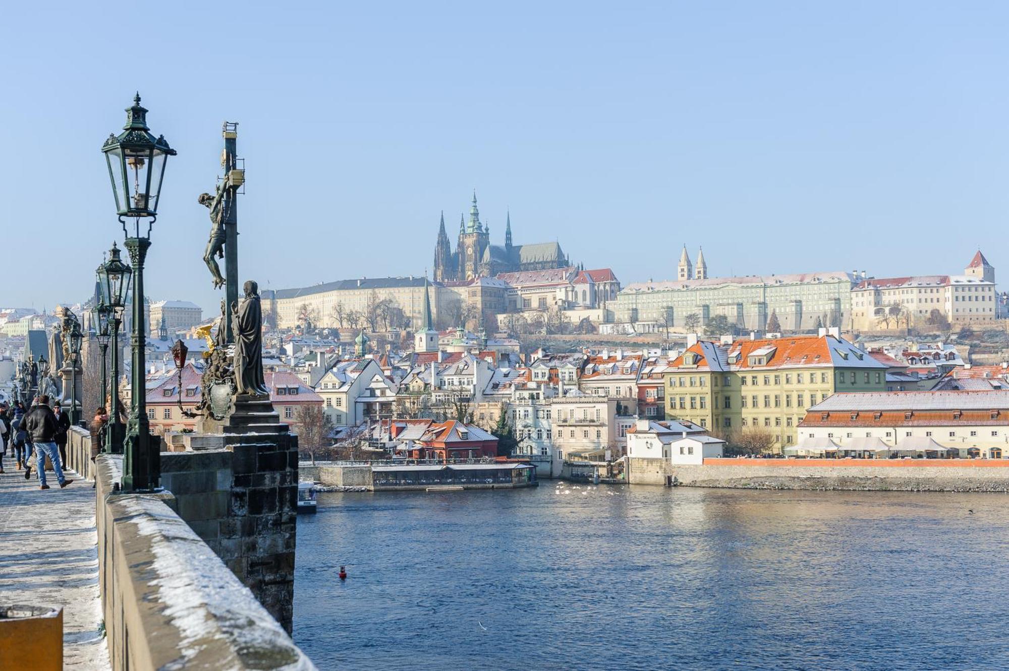 Ferienwohnung Premium Apart With A Balcony Prag Exterior foto